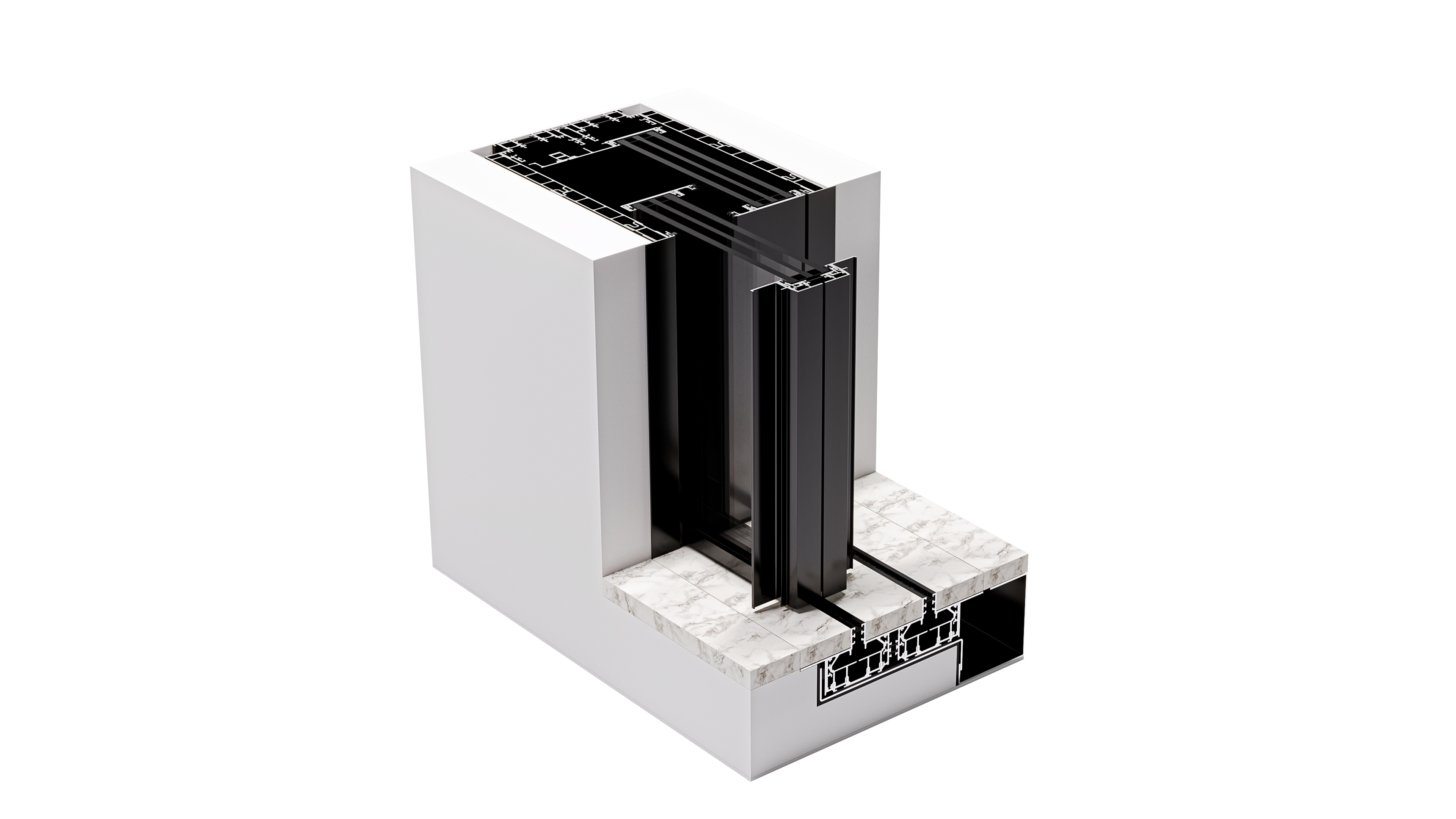 HY50 - Integrated Lowframe - Pocket - Half Open