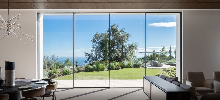 Discover how HYLINE's 18mm profile — the slimmest on the market — is transforming the language of contemporary luxury architecture. The invisible detail that changes everything.
